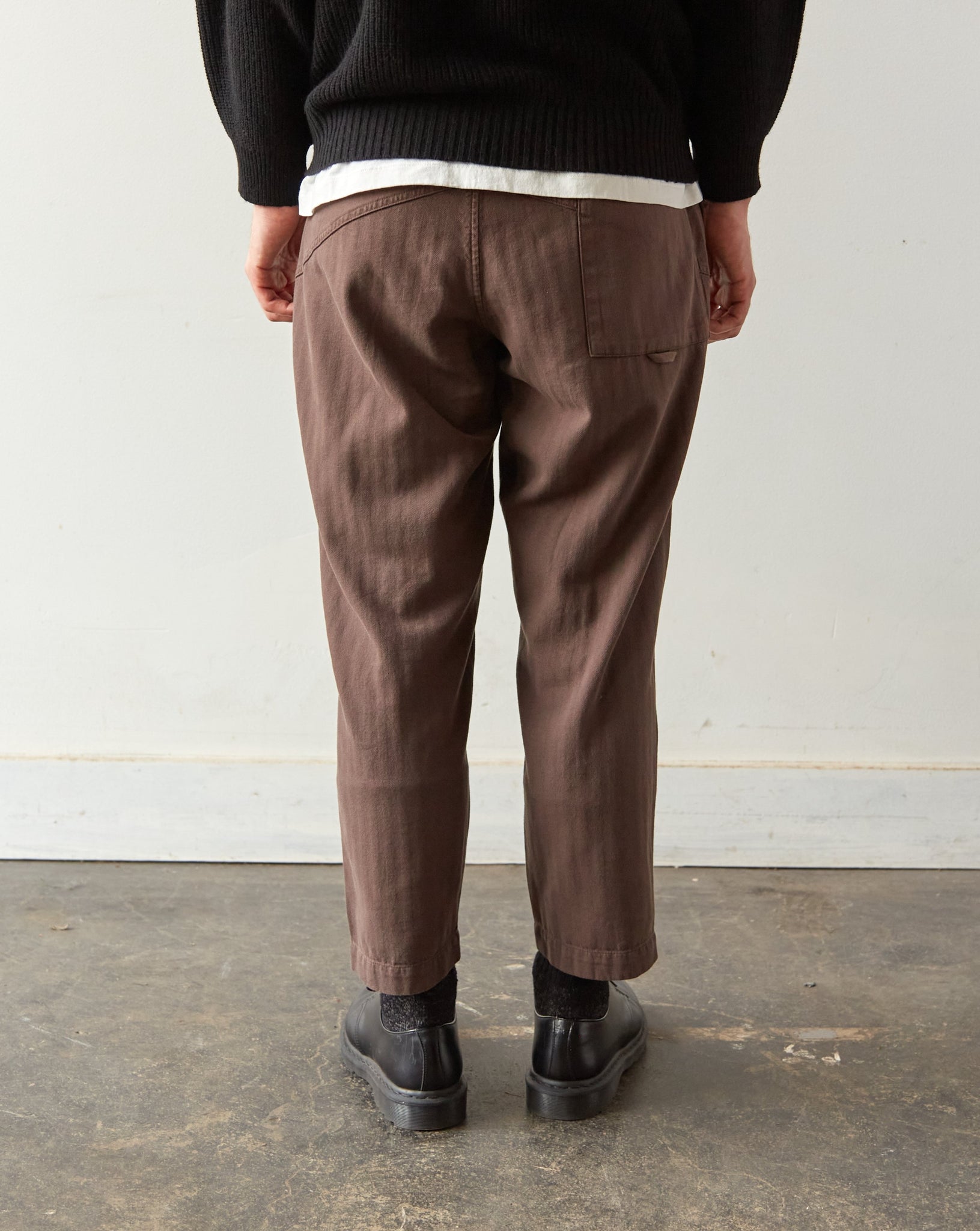 YMC Alva Skate Trouser, Brown