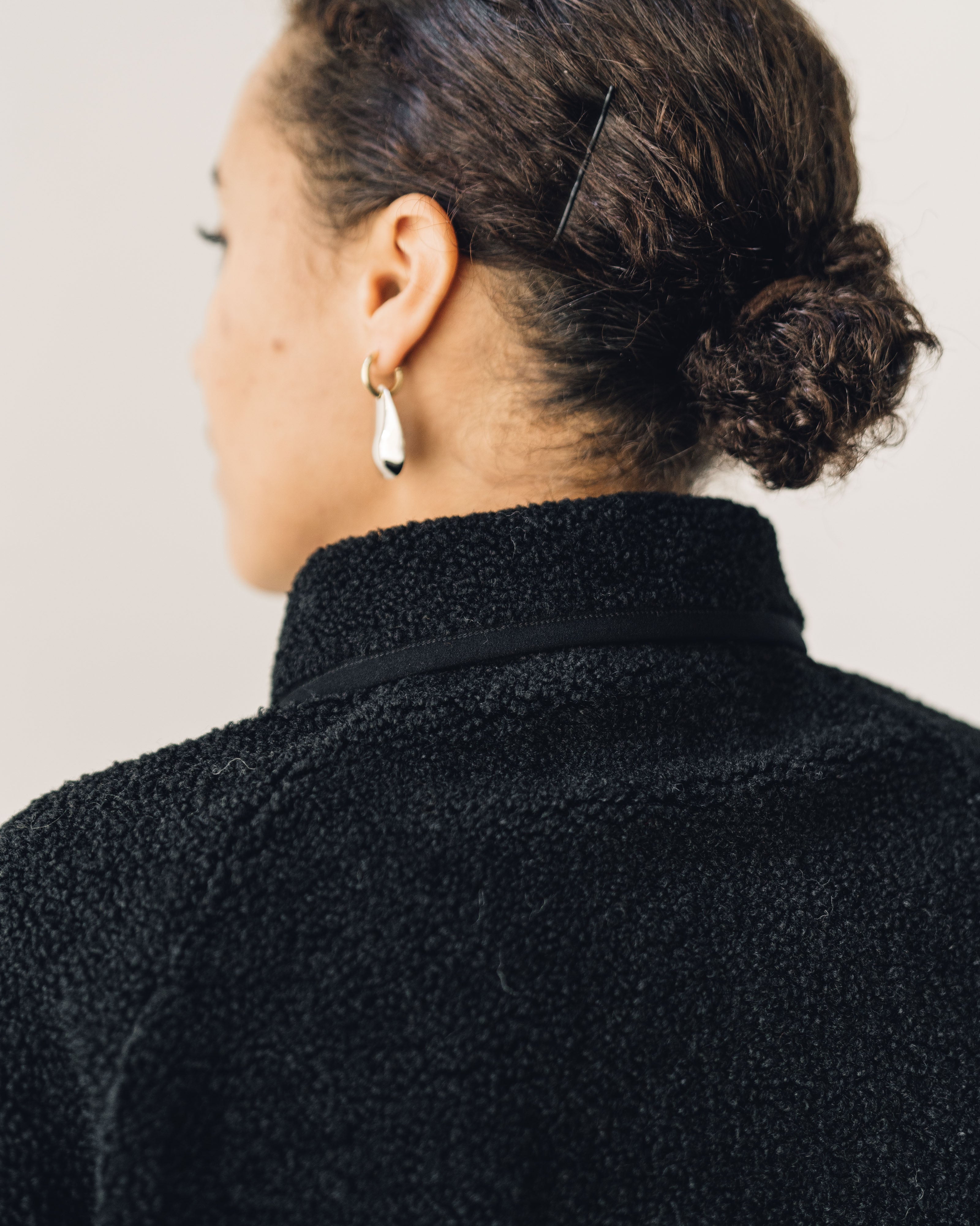 You Must Create Beach Jacket, Black – Glasswing