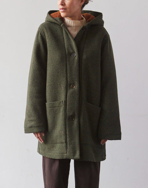 YMC Beat Generation Coat, Green – Glasswing