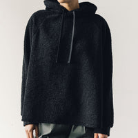 YMC Big Hoody, Black