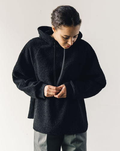 YMC Big Hoody, Black