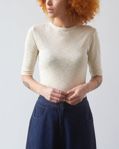 YMC Charlotte Tee, Cream