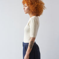 YMC Charlotte Tee, Cream