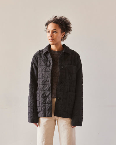 YMC Chore Quilted Jacket, Black