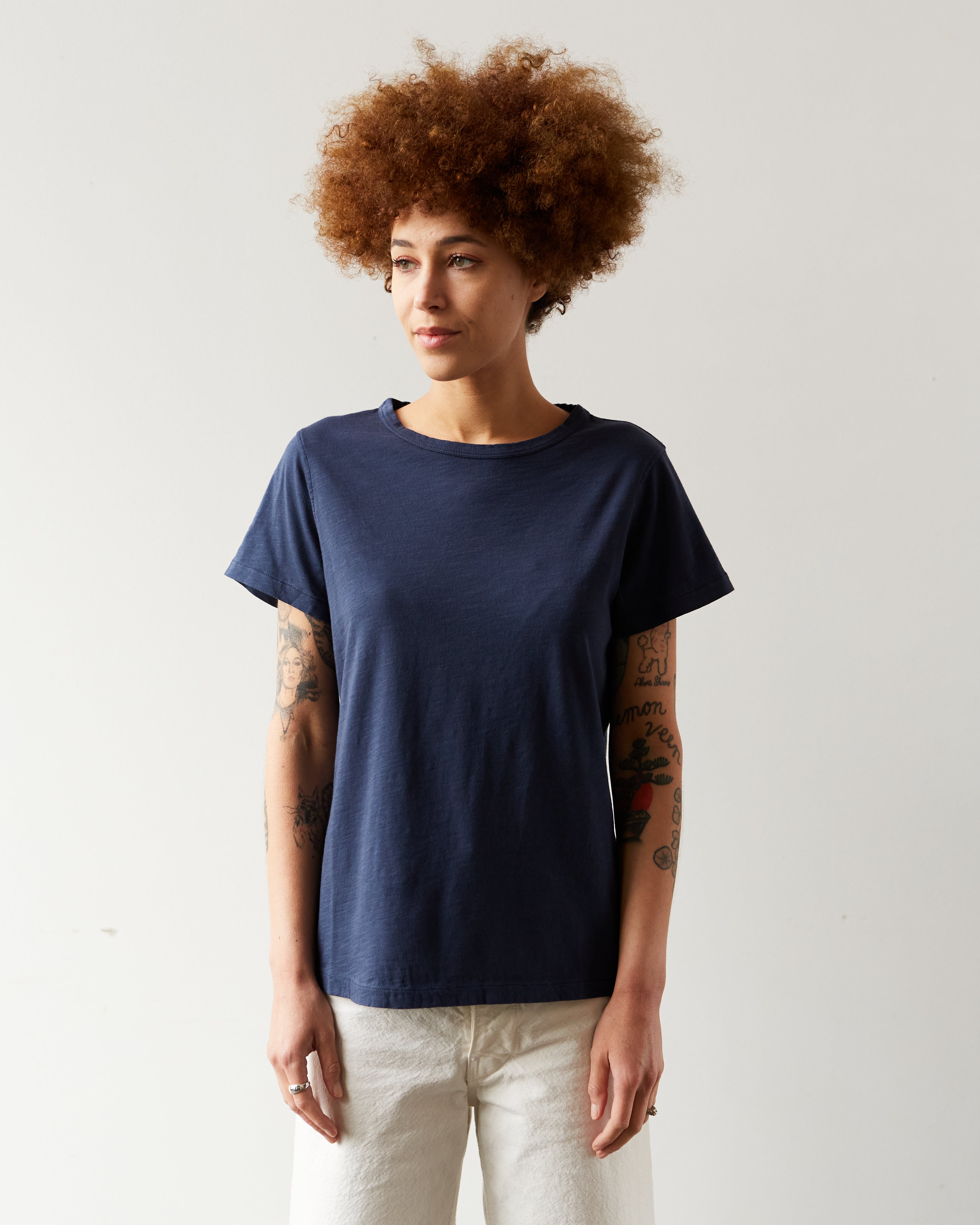 YMC Day T-Shirt, Navy – Glasswing