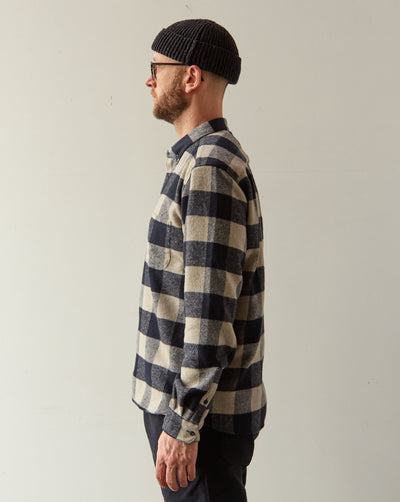 YMC Dean Shirt, Navy Check