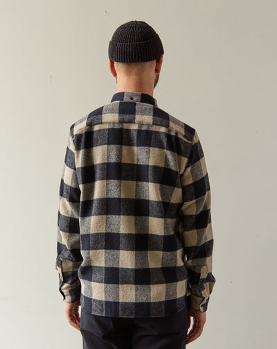 YMC Dean Shirt, Navy Check