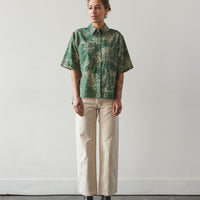 YMC Eva Shirt, Multi Green