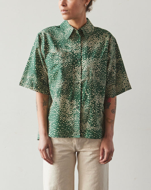 YMC Eva Shirt, Multi Green