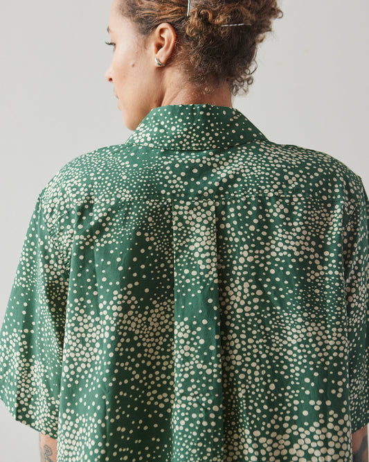 YMC Eva Shirt, Multi Green