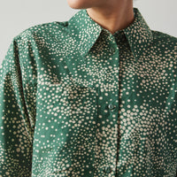 YMC Eva Shirt, Multi Green