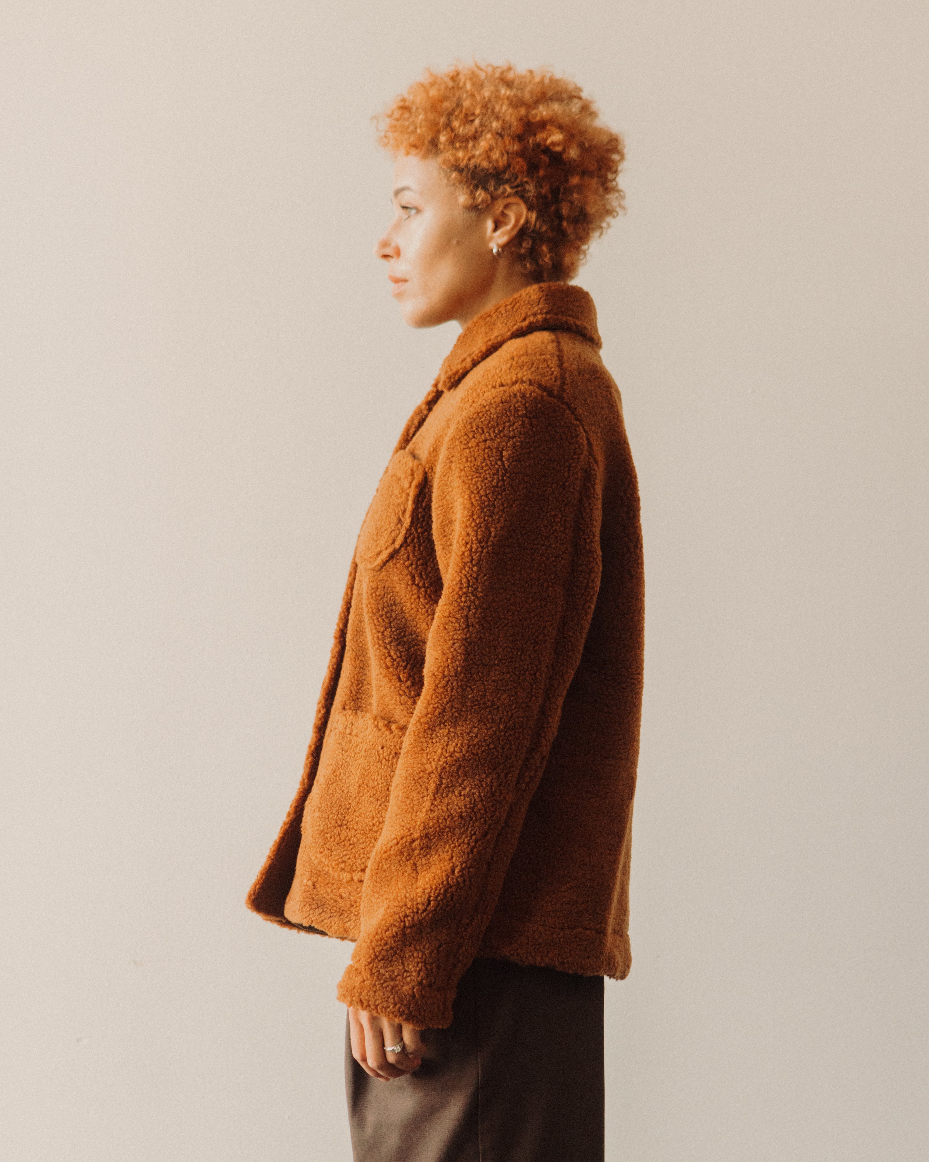 YMC Labour Chore Jacket, Rust – Glasswing