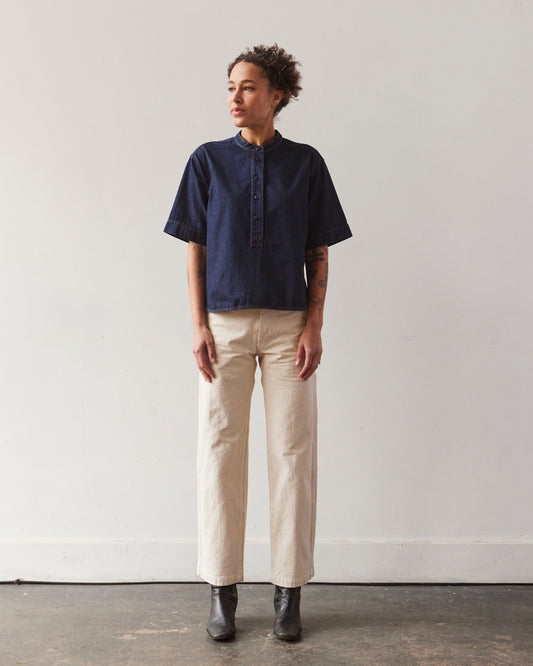 YMC Manon Shirt, Indigo