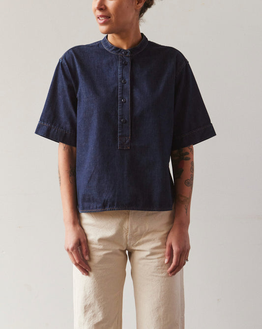 YMC Manon Shirt, Indigo