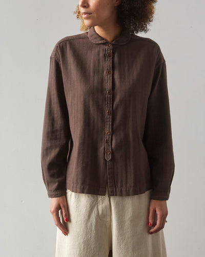 YMC Marianne Shirt, Brown