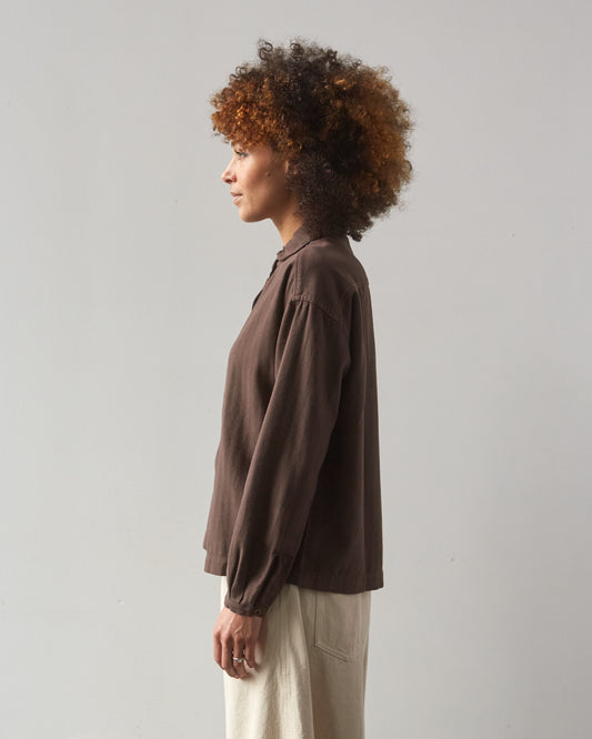 YMC Marianne Shirt, Brown