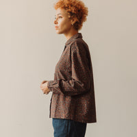 YMC Marianne Shirt, Multi Brown