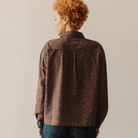 YMC Marianne Shirt, Multi Brown