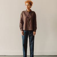 YMC Marianne Shirt, Multi Brown