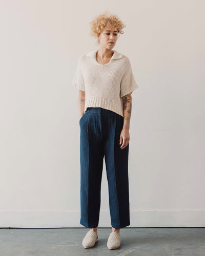 YMC Sashiko Handstitch Market Trouser,  Indigo