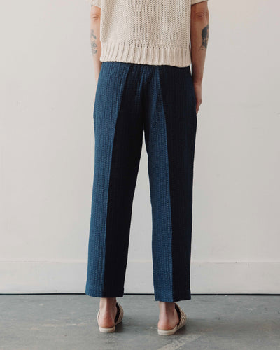 YMC Sashiko Handstitch Market Trouser,  Indigo
