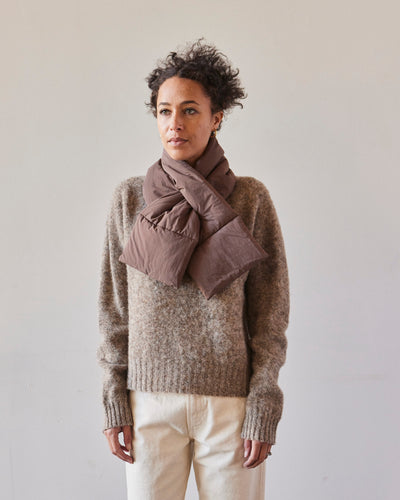 YMC Slot Scarf, Brown