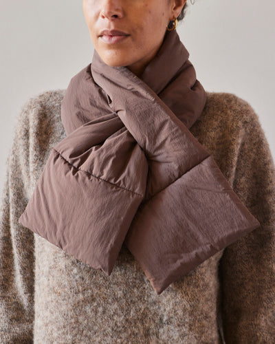 YMC Slot Scarf, Brown