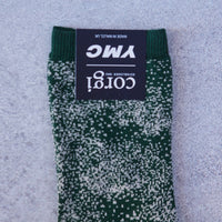 YMC Snowstorm Sock, Green