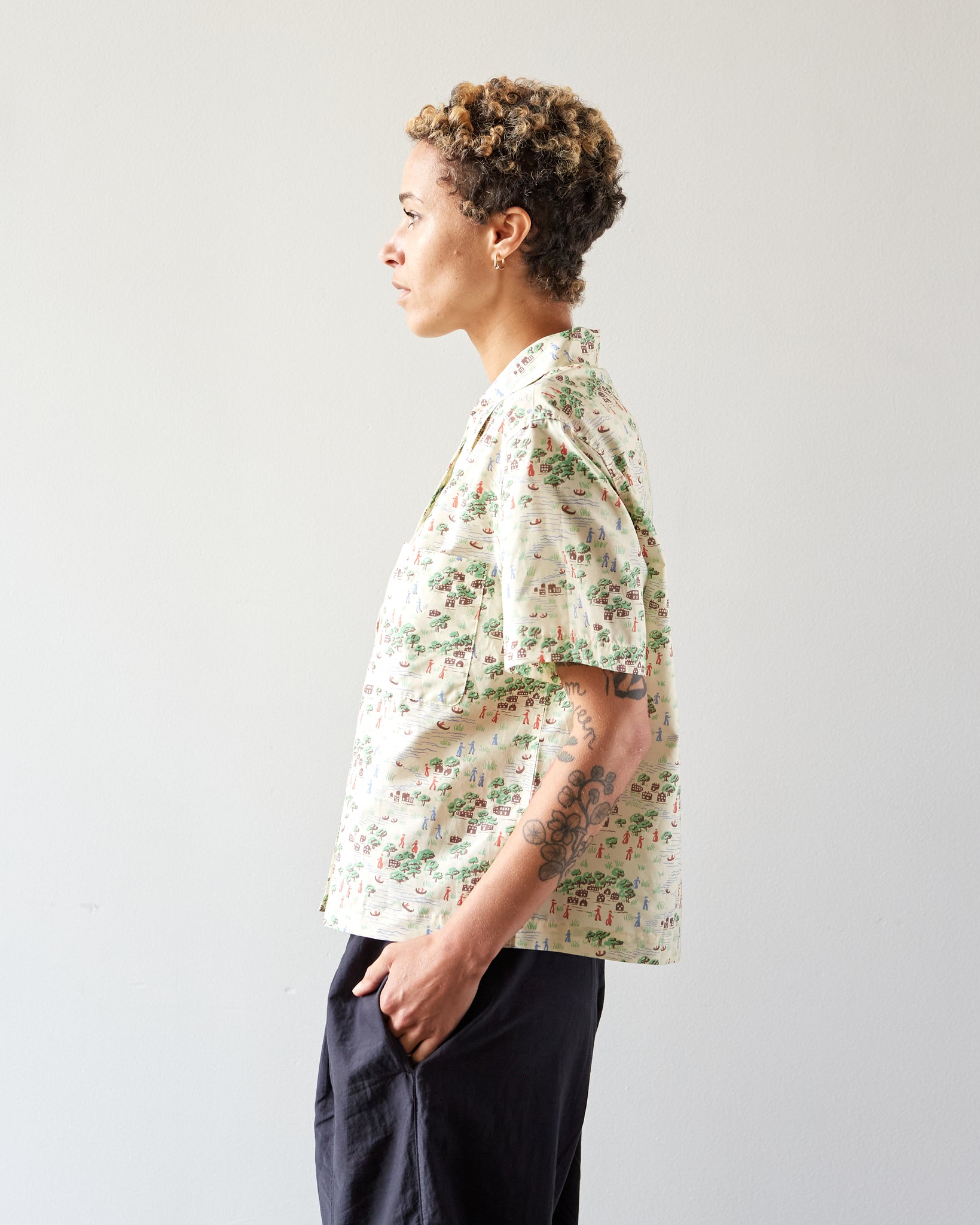 YMC Vegas SS Shirt, Multi