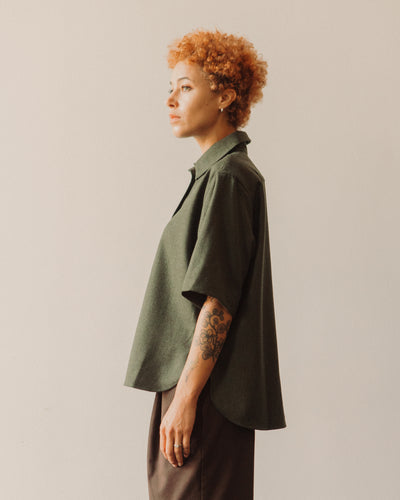 You Must Create Eva Shirt, Green