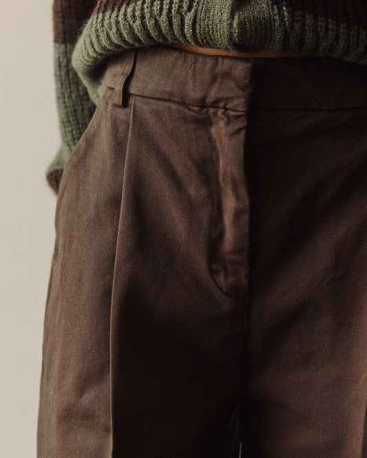 You Must Create Market Cotton Trouser, Brown