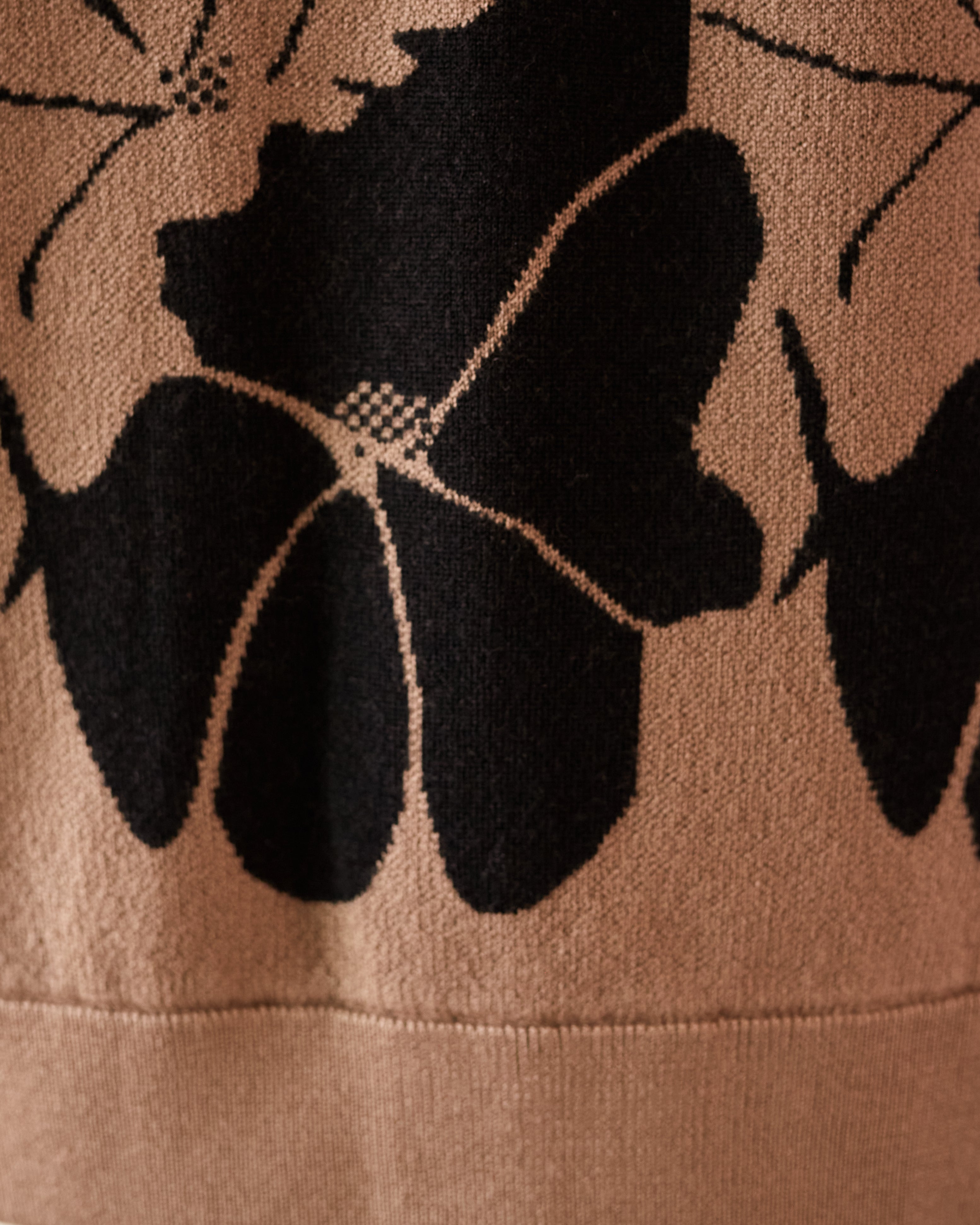 You Must Create Rat Pack Knit Cardigan, Black/Brown – Glasswing You Must Create Rat Pack Knit Cardigan, Black/Brown – Glasswing