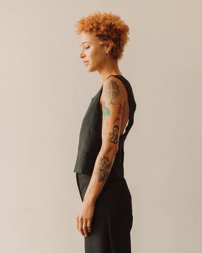 Zii Ropa Aku Top, Black