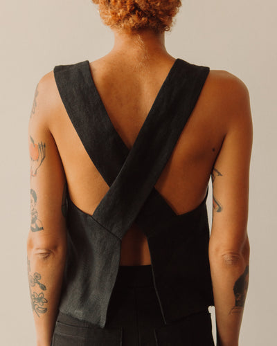 Zii Ropa Aku Top, Black
