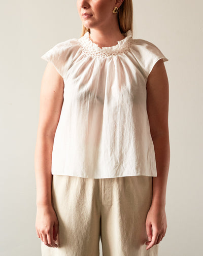 Zii Ropa Anette Top, White