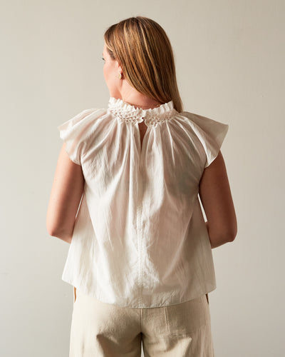 Zii Ropa Anette Top, White