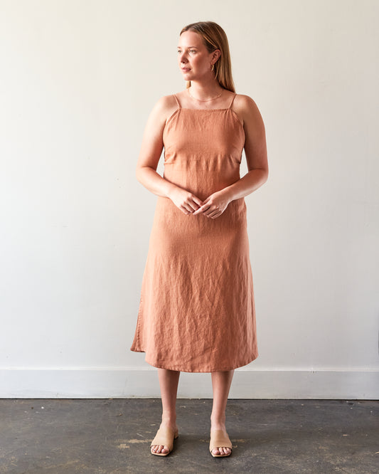 Zii Ropa Ley Dress, Ochre