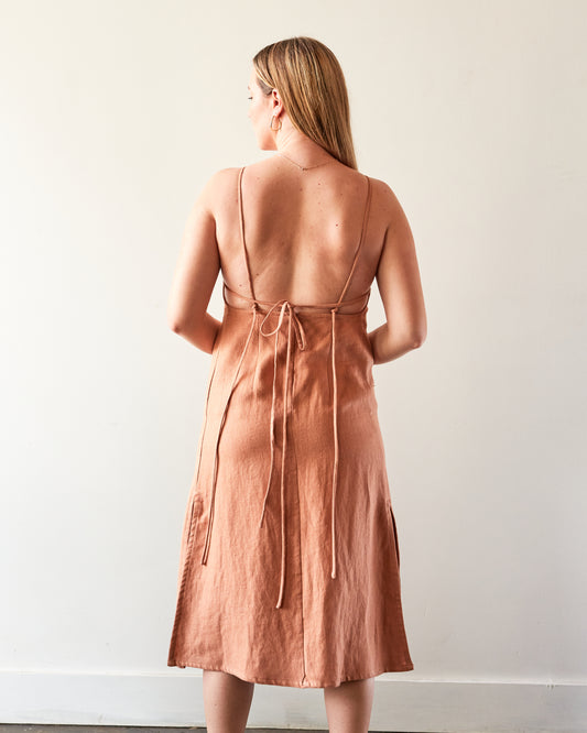 Zii Ropa Ley Dress, Ochre