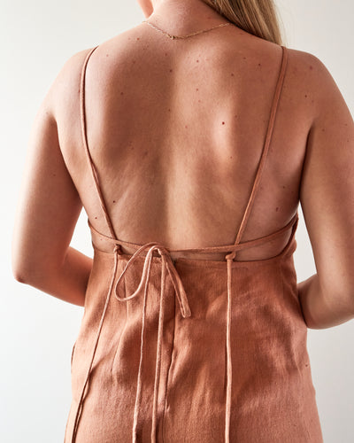 Zii Ropa Ley Dress, Ochre