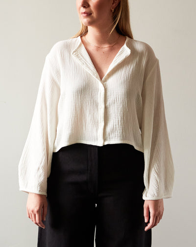 Zii Ropa Mara Top, White