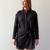 Zii Ropa Vane Longsleeve Dress, Black