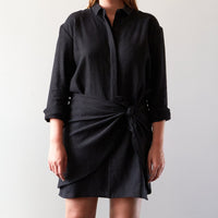 Zii Ropa Vane Longsleeve Dress, Black