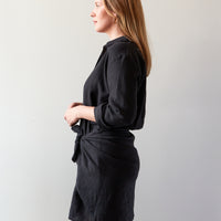 Zii Ropa Vane Longsleeve Dress, Black
