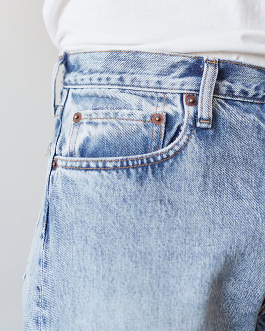 orSlow 105 90's Denim, Sky Blue