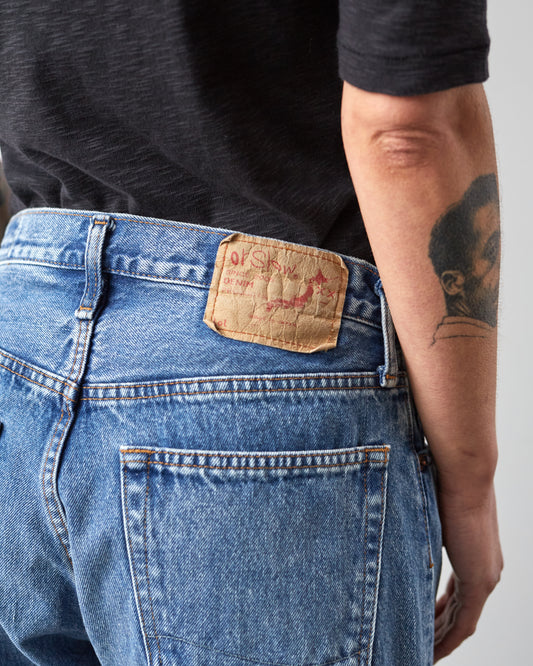 orSlow 105W 90's Denim, Used Denim