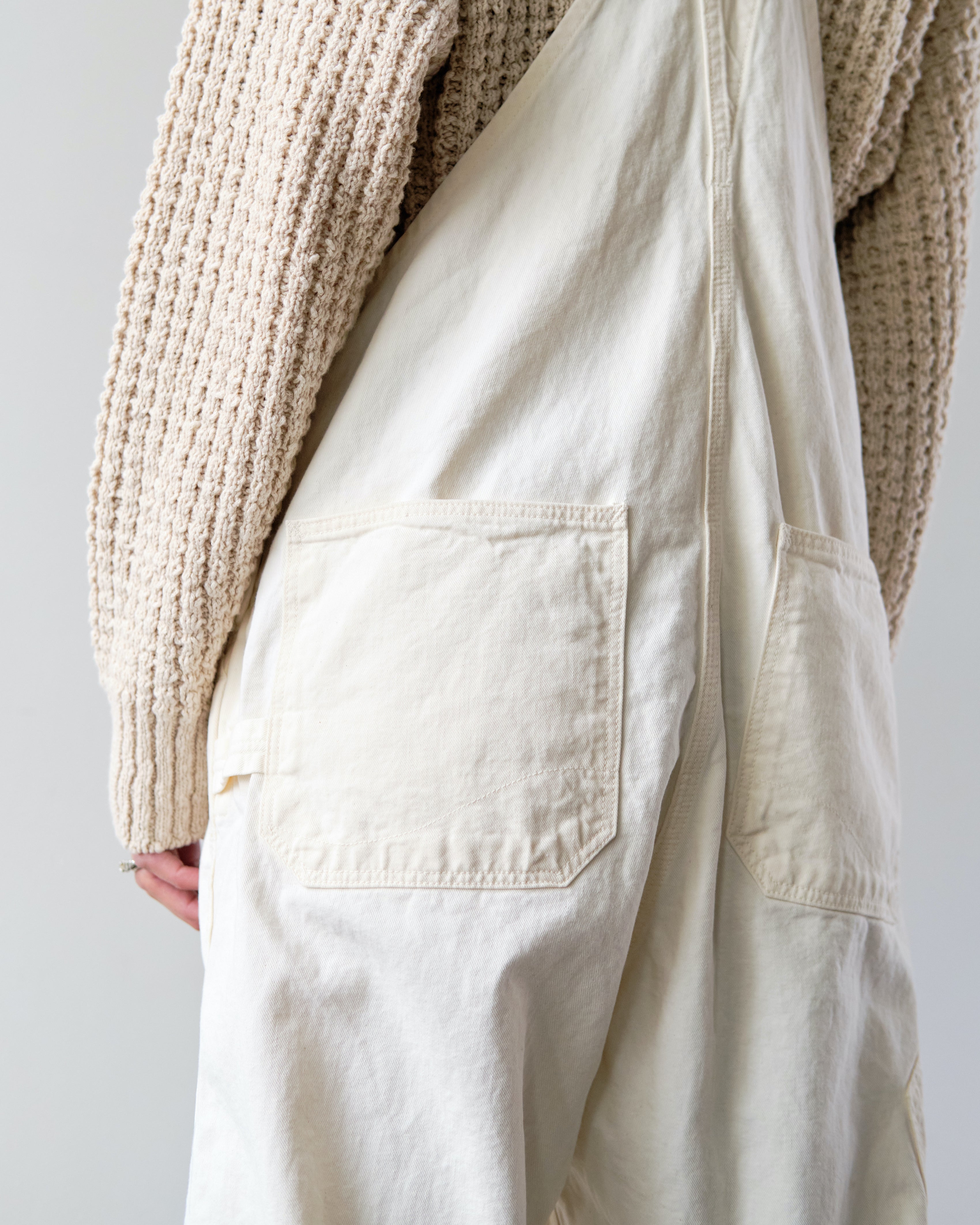 orSlow 1930's Overall Kinari Denim, Ecru – Glasswing orSlow 1930's Overall Kinari Denim, Ecru – Glasswing