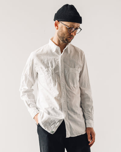 orSlow Chambray Shirt, White