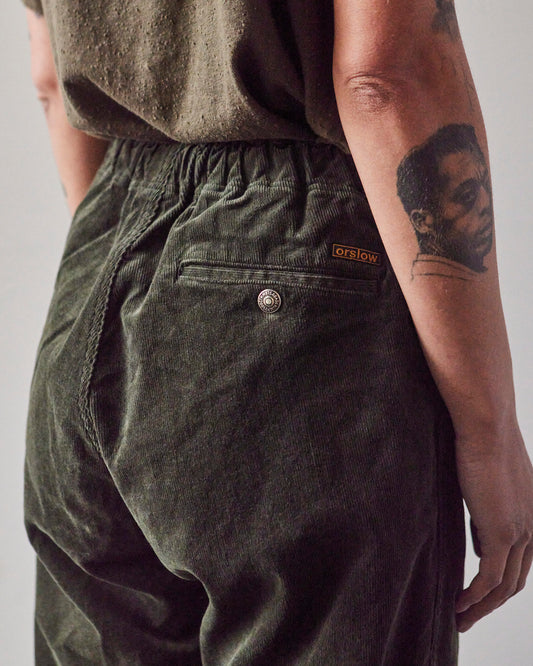 orSlow Corduroy New Yorker Pant, Army Green