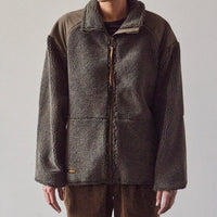 orSlow Fleece Boa Jacket, Army Green