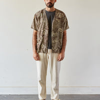 orSlow Hawaiian Cardigan, Turtle Print